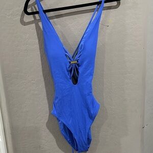 BECCA Blue Women's One Piece Swimsuit